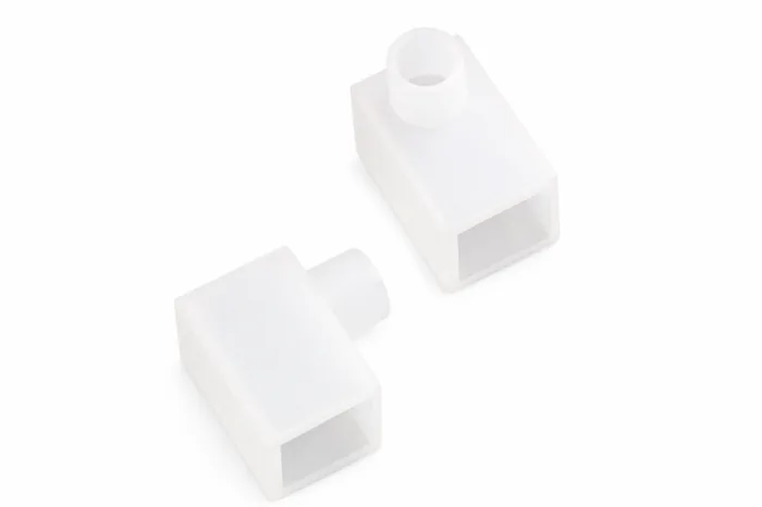 10x10mm Flat Neon Silikon LED Kapağı