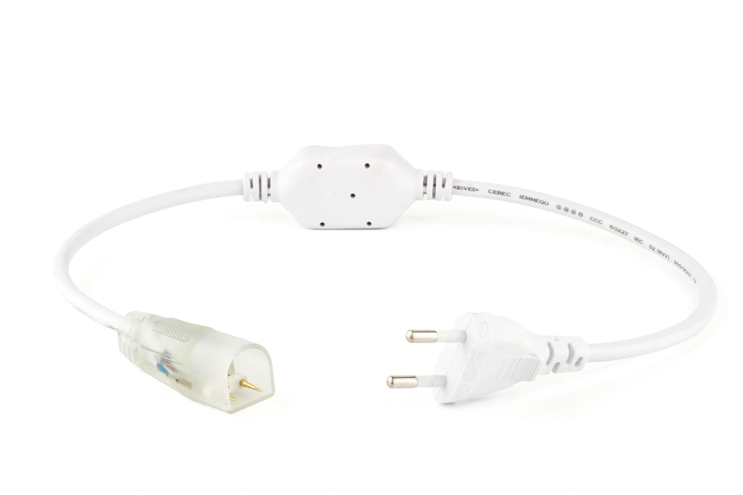 220V Flat Neon Fiş Bağlantı Aparatı