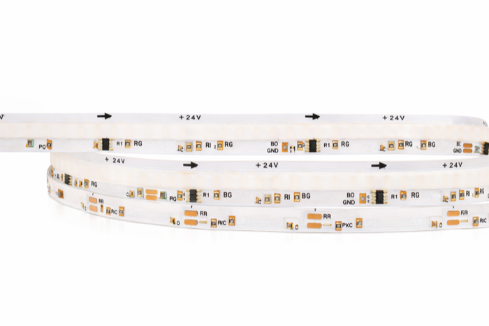 IP20 Pixel RGB COB Şerit LED 720/mt